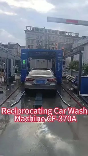 Five Brushes Rollover Car Wash - Automatic Car Wash Machine with Strong Blowers